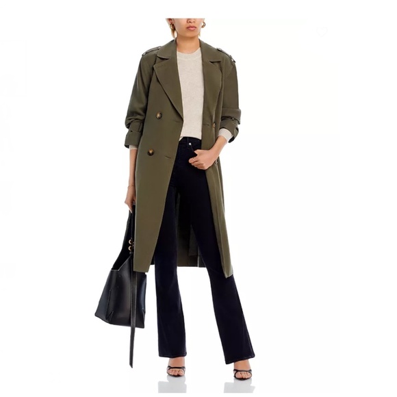 Luxurious 100% Cashmere Puff Sleeve Crewneck Sweater By Aqua in Oatmeal - Picture 2 of 6